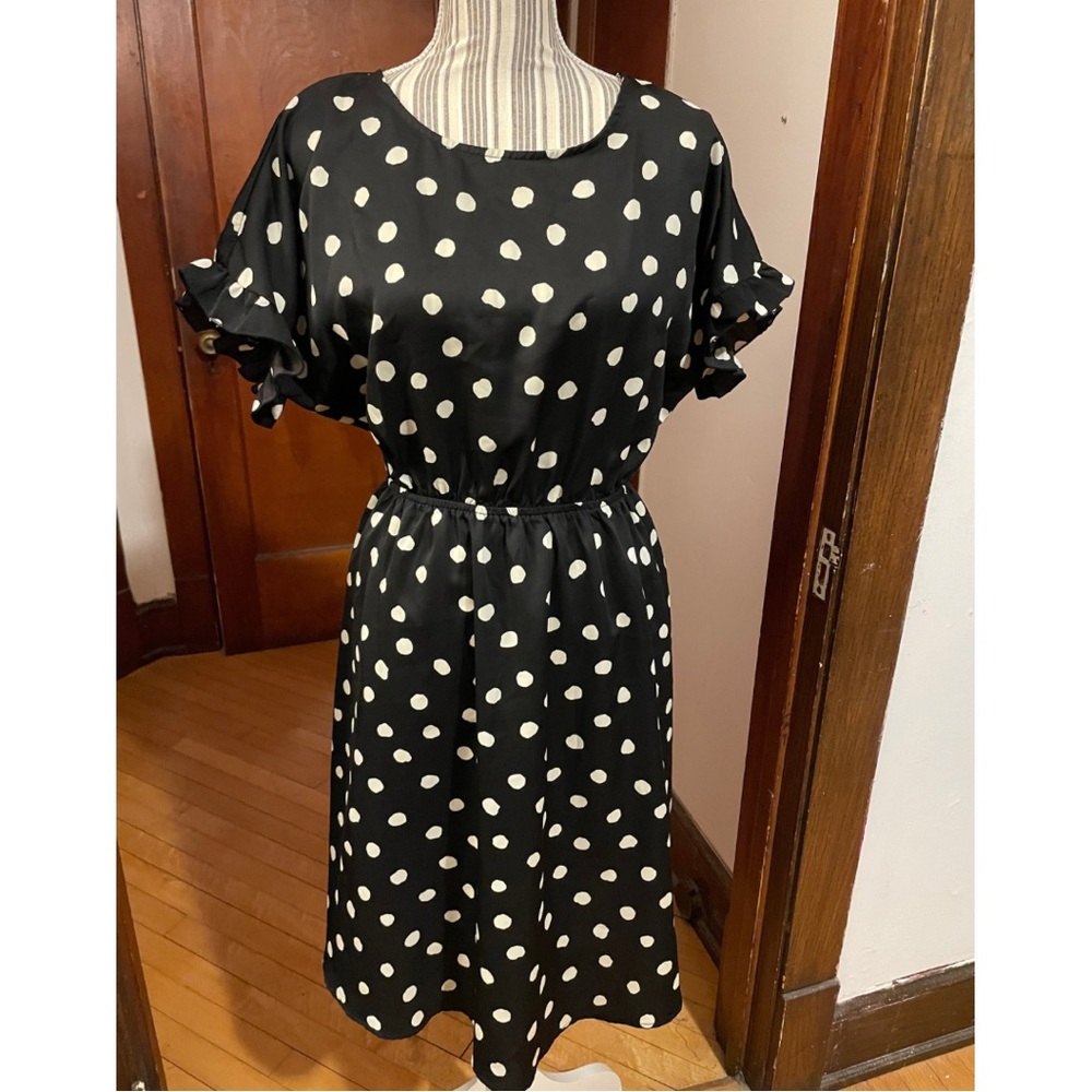 Betsey’s Boutique Pretty in Polka dots dress Large